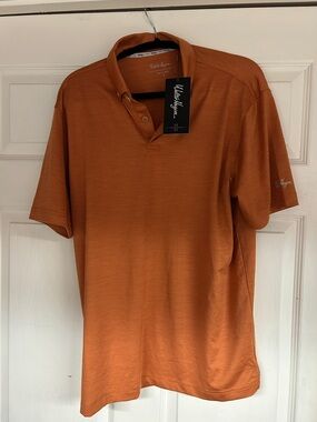 Walter Hagen Burnt Orange Polo Shirt